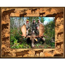 Moose Scatter Picture Frame