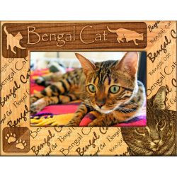Bengal Cat Photo Frame