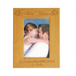 First Love - Father and Daughter Frame