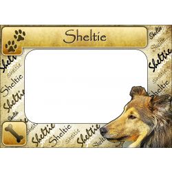 Sheltie - ColorWorks Magnetic Dog Breed Mattes