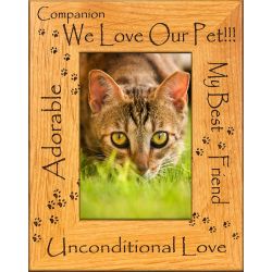 We Heart Our Pet - Picture Frame